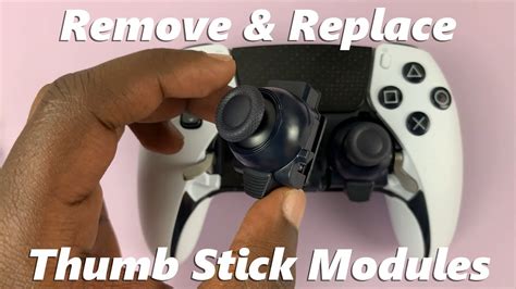 how to remove thumbsticks ps5 controller