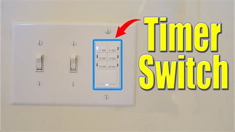 how to remove timer switch