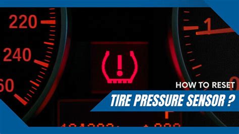 how to remove tire pressure sensor light