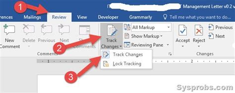 how to remove track changes in word document