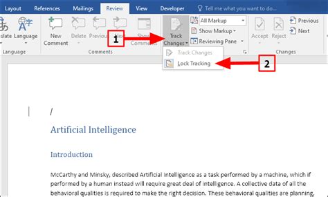 how to remove track changes in word permanently