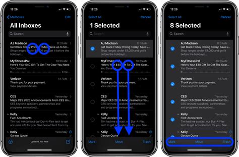 how to remove unread messages on iphone