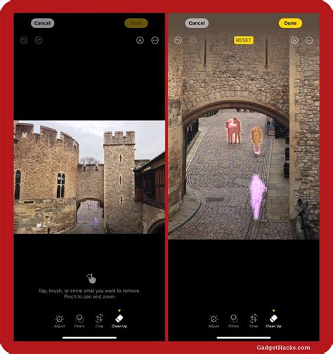 how to remove unwanted objects from photos in iphone 15