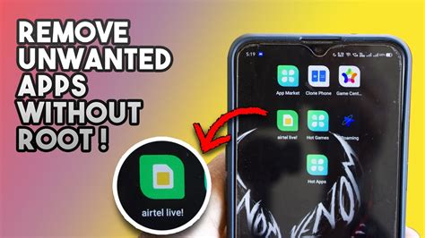 how to remove unwanted system apps from android