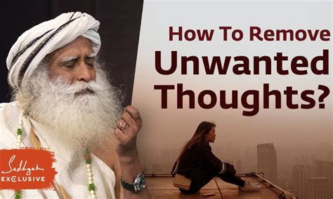 how to remove unwanted thoughts from mind