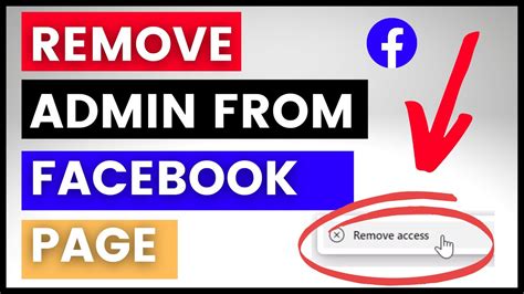 how to remove user on facebook page