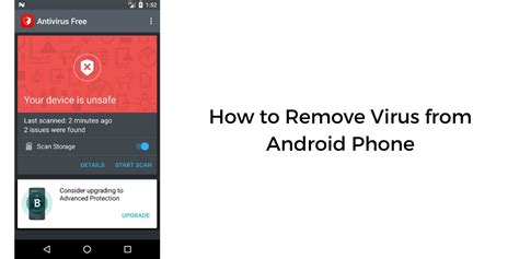 how to remove virus from android