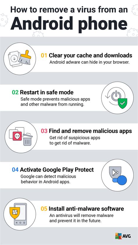 how to remove virus from android phone settings