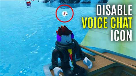 how to remove voice chat icon on roblox