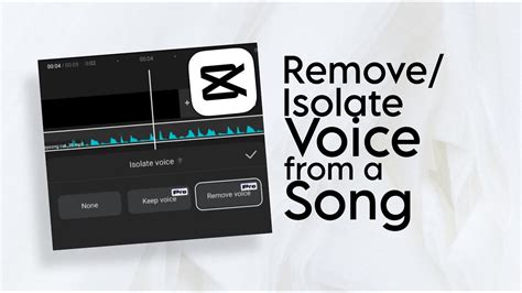how to remove voice from video using capcut