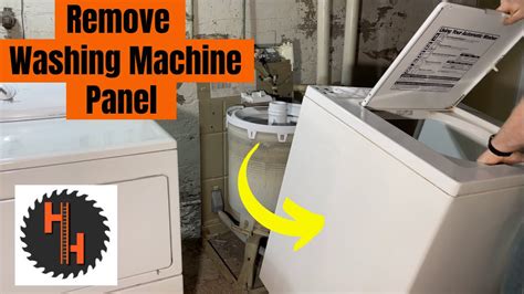 how to remove washing machine drum from casing