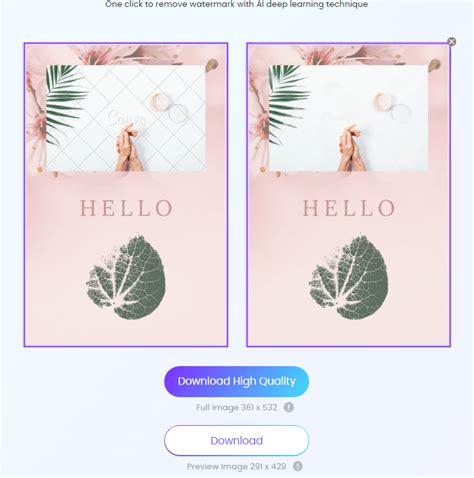 how to remove watermark from image in canva