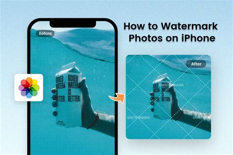 how to remove watermark from image on iphone