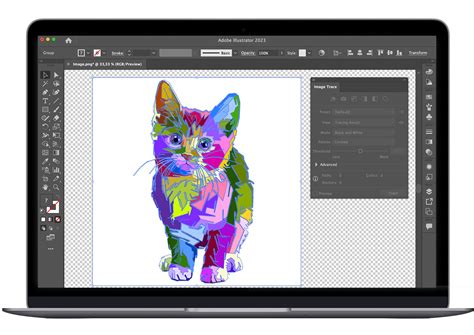 how to remove white color from image in illustrator