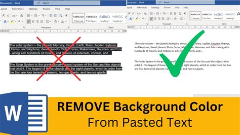 how to remove white highlight in word table