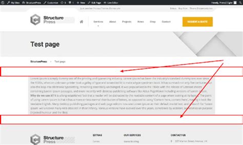 how to remove white space above header in wordpress