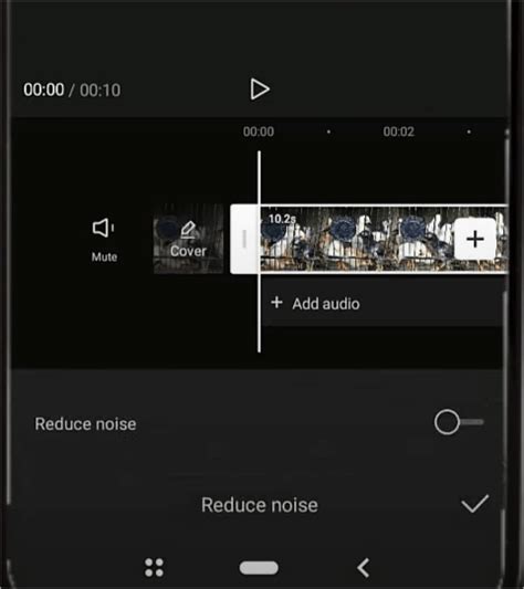 how to remove wind noise from video in capcut