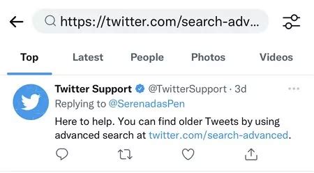 how to remove words from twitter search