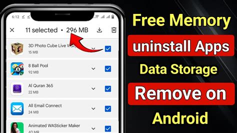 how to remove your data from uninstalled apps