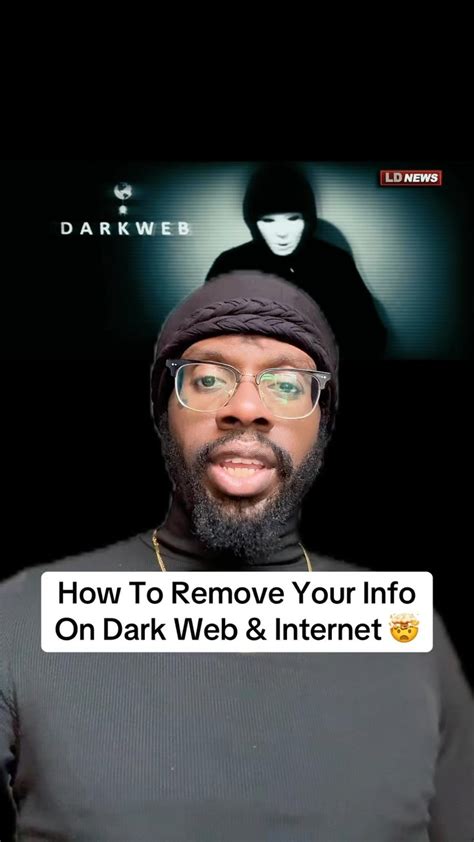 how to remove your information from dark web