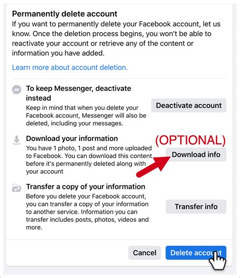 how to remove your information from facebook