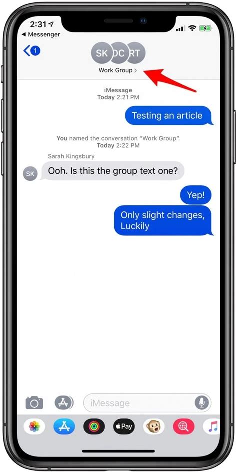how to remove your name from a group chat on iphone