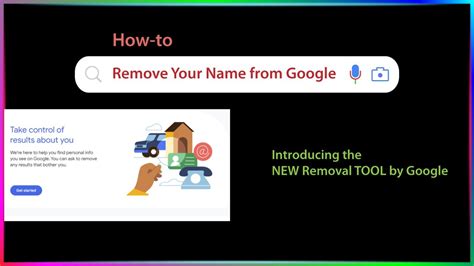 how to remove your name from google account