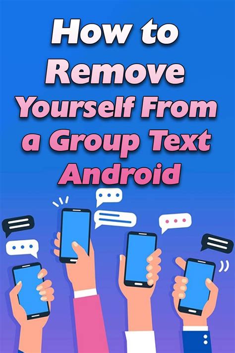 how to remove yourself from a group chat with android users