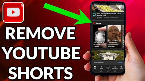 how to remove youtube shorts android