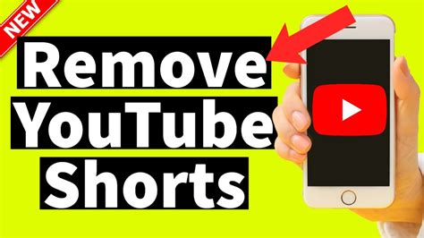 how to remove youtube shorts from your phone