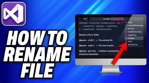 how to rename a file in visual studio