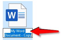 how to rename a microsoft word document on mac