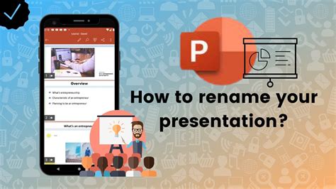 how to rename powerpoint presentation in mobile