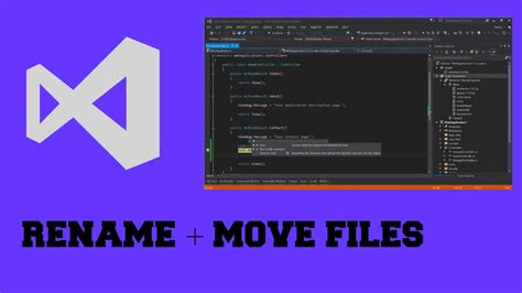 how to rename solution file in visual studio