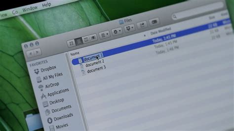 how to rename word file in macbook