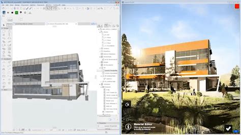 how to render archicad file in lumion