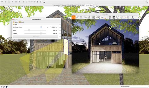 how to render image in enscape sketchup
