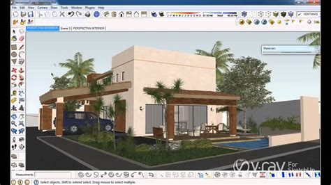 how to render in sketchup