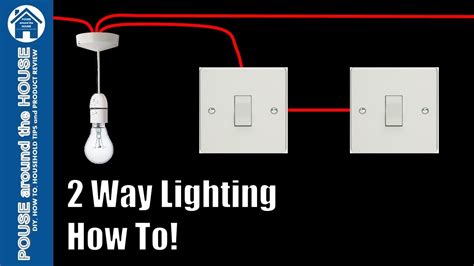 how to replace a 2 way light switch uk