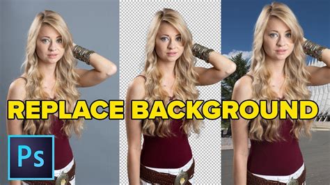 how to replace a background on a photo