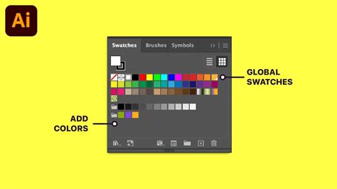 how to replace a color swatch in illustrator