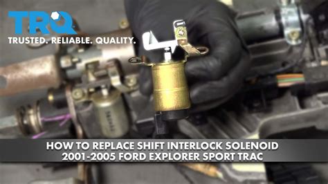 how to replace a faulty shift solenoid