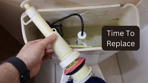 how to replace a flush valve on a toilet