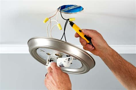 how to replace a light fixture