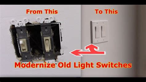how to replace a light switch cover