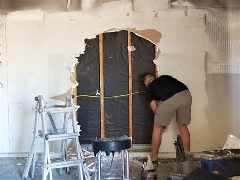 how to replace a plaster wall with drywall