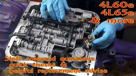 how to replace a shift solenoid