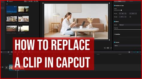 how to replace a video on capcut