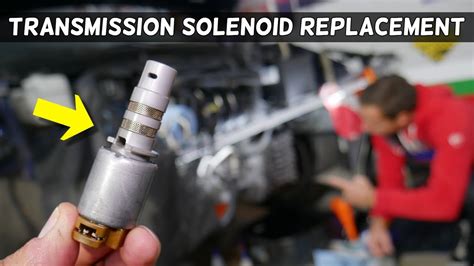how to replace automatic transmission shift solenoid