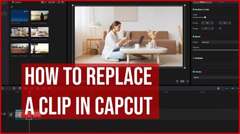 how to replace clips in capcut